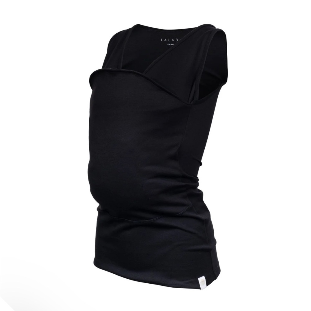 Lalabu Soothe Shirt - Women's Small - Black Baby Wearing